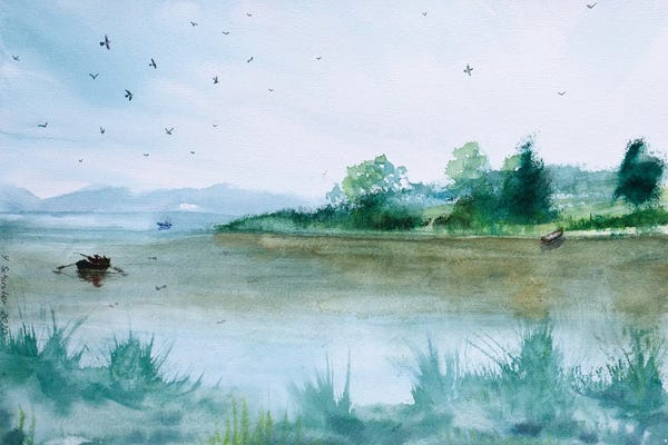 Subtle Landscapes: Calm And Color by Yulia Schuster