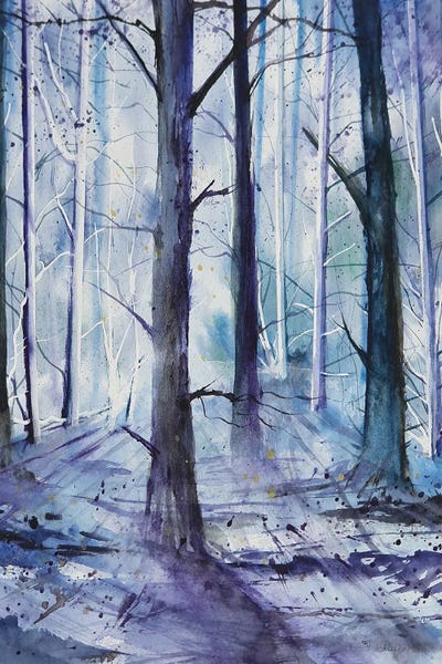 Blue Day by Yulia Schuster canvas print