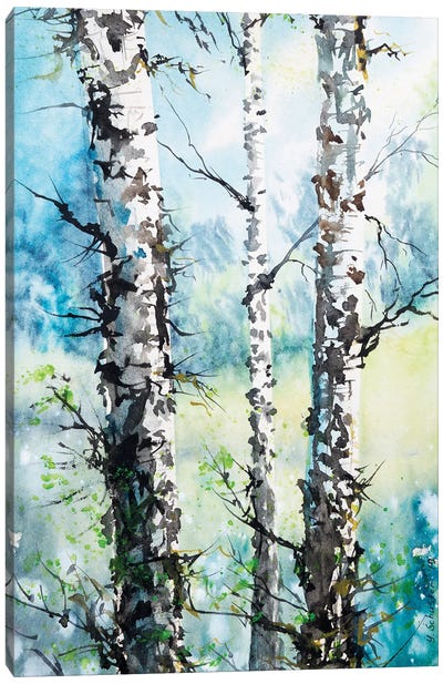 Spring Awakening II Canvas Art Print - Yulia Schuster