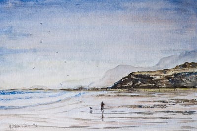 Seashore by Yulia Schuster canvas print