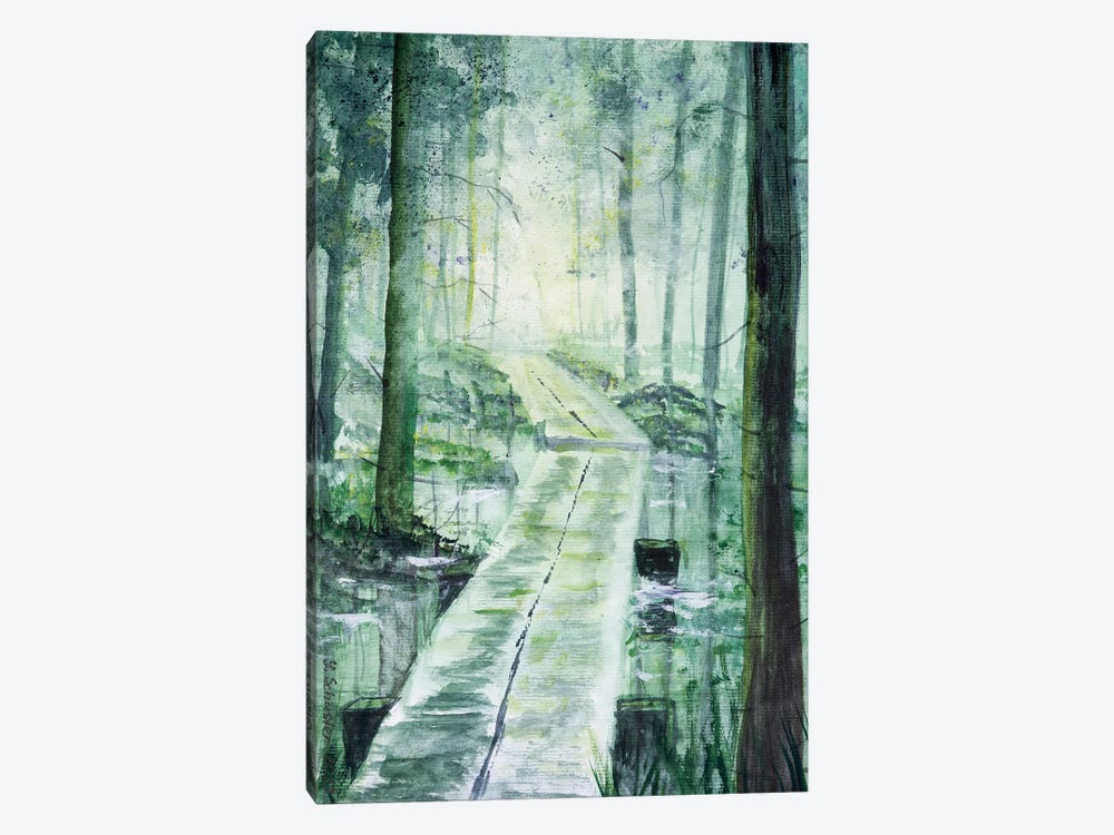 Path Through The Forest by Yulia Schuster 1-piece Canvas Artwork