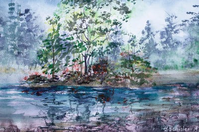 Etude by Yulia Schuster canvas print