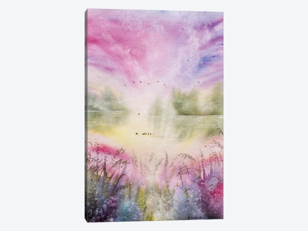 Colorful Evening by Yulia Schuster 1-piece Art Print