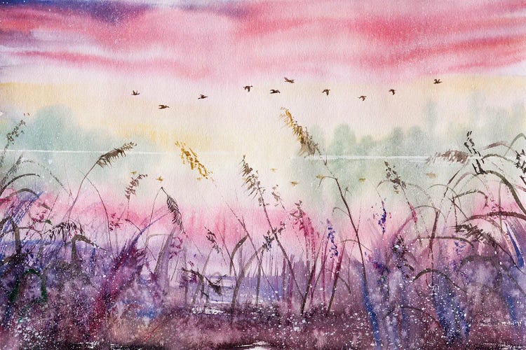 A Quiet Mind by Yulia Schuster wall art