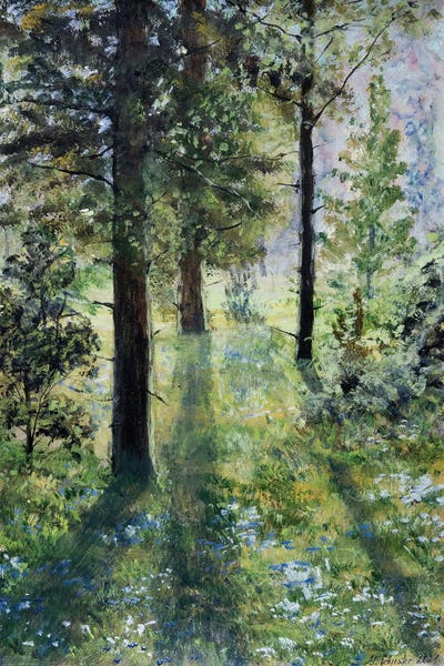 Wald by Yulia Schuster framed wall art