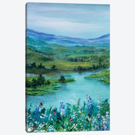 Landscape From My Imagination I Canvas Print #YSC79} by Yulia Schuster Canvas Print