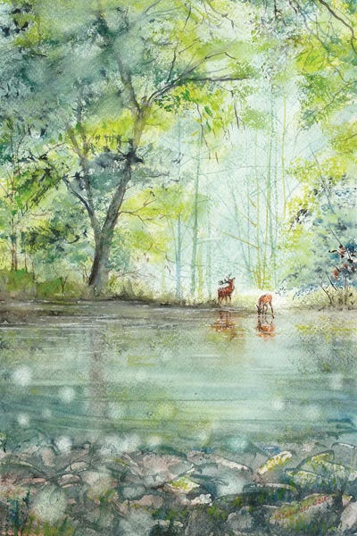 Tiny World by Yulia Schuster framed wall art