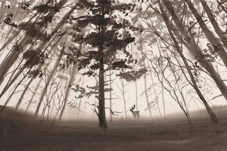 Monochrome Landscape IV by Yulia Schuster wall art
