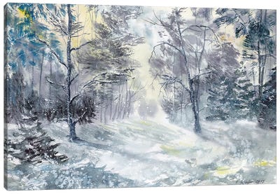Winter Magic II Canvas Art Print - Lakehouse Décor