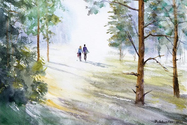 Lakehouse Décor: A Big World Out There I by Yulia Schuster