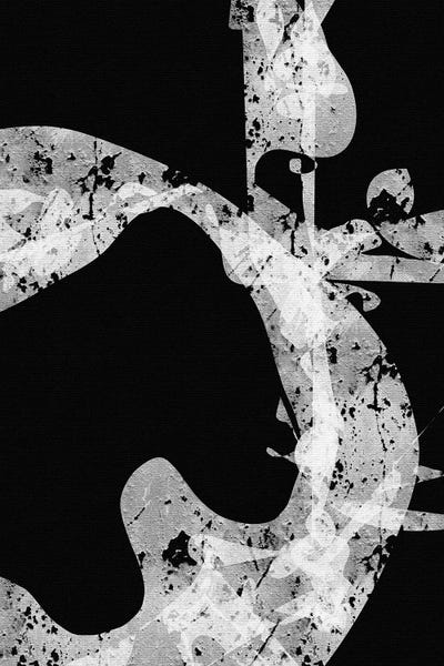 Yuli Saputra: Black And White Abstract by Yuli Saputra