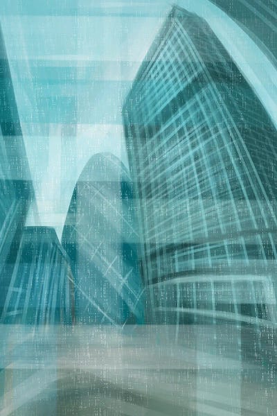 Yuli Saputra - Canvas Prints: Shining City Pearl Glass by Yuli Saputra