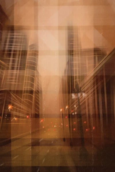 Yuli Saputra - Canvas Prints: The City Swallowed By Time by Yuli Saputra