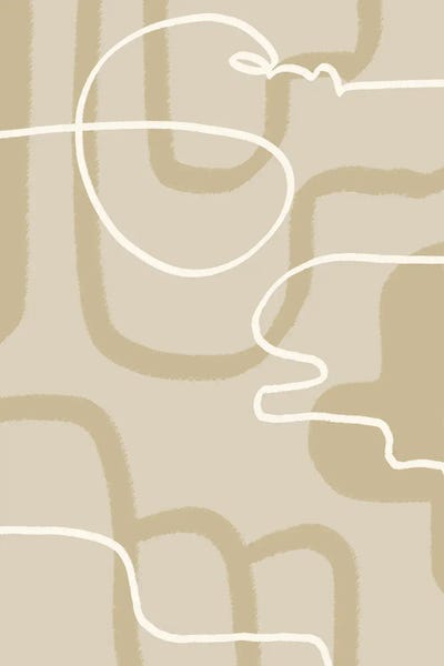 Yuli Saputra - Canvas Prints: Interwoven Lines by Yuli Saputra