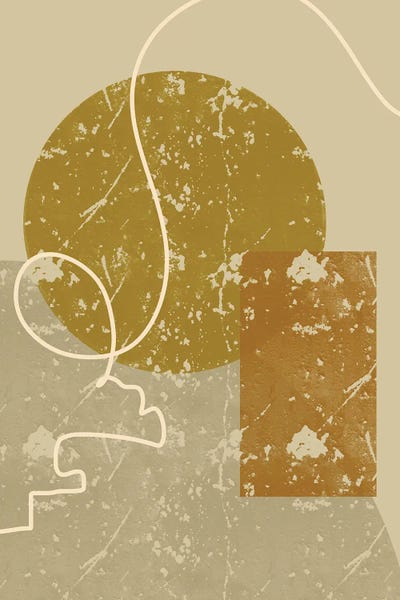 Geometric Composition With An Organic Touch