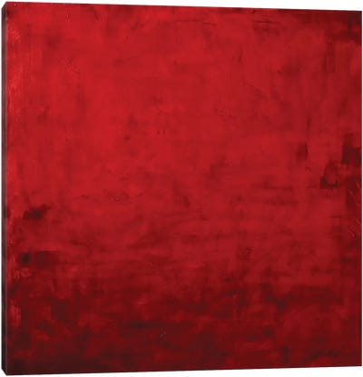 Phoenix Canvas Art Print - Red Abstract Art