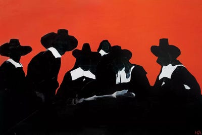 Six by Yura Ashi art print