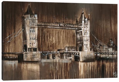 London Tower Bridge Canvas Art Print