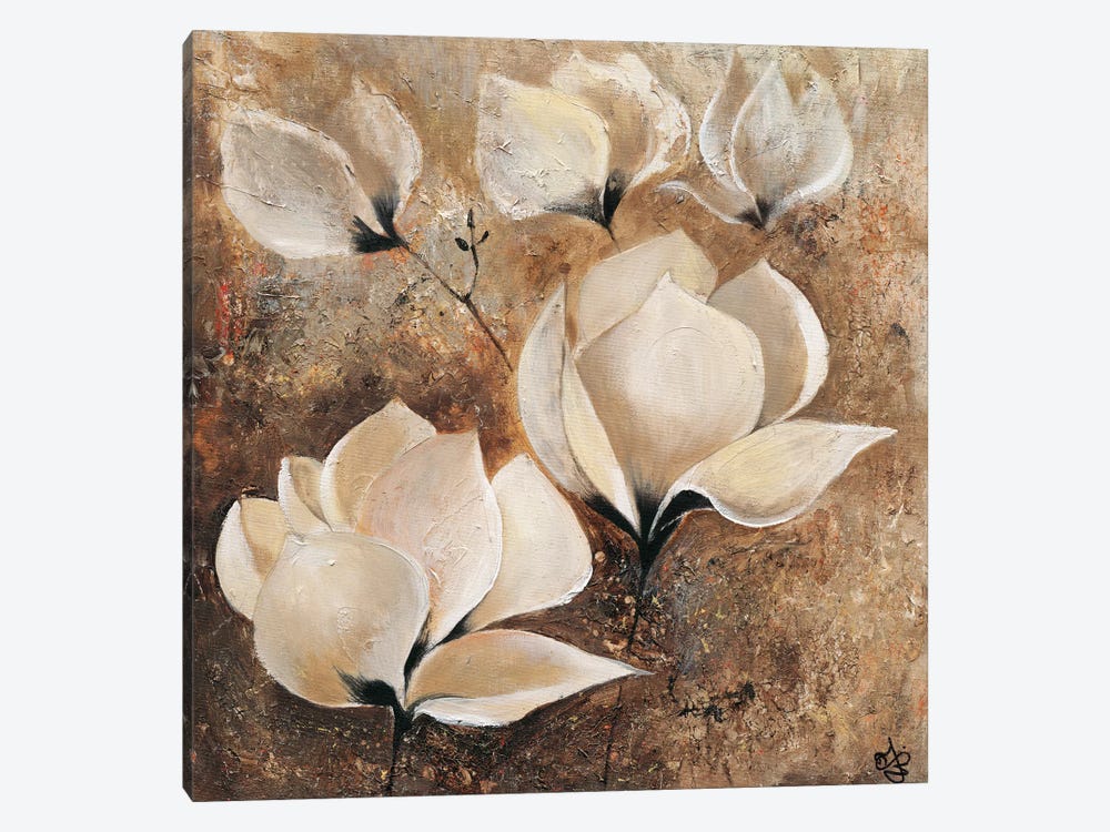Magnolia I by Yuliya Volynets 1-piece Canvas Art