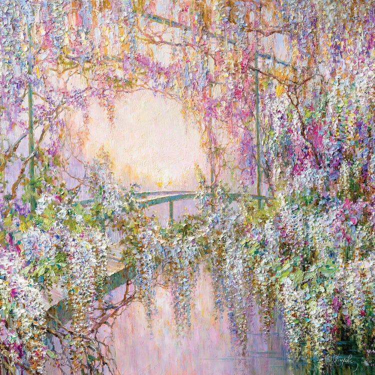 Wisteria At Dawn