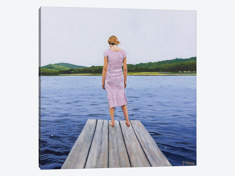Eden Lake by Yvan Favre 1-piece Art Print