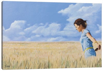 Gone With The Wind Canvas Art Print - Wide Open Spaces