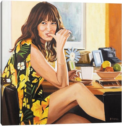 Michelle II Canvas Art Print - Yvan Favre