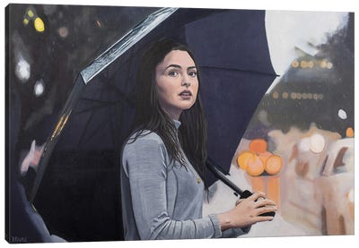Rainy Days Canvas Art Print - Yvan Favre