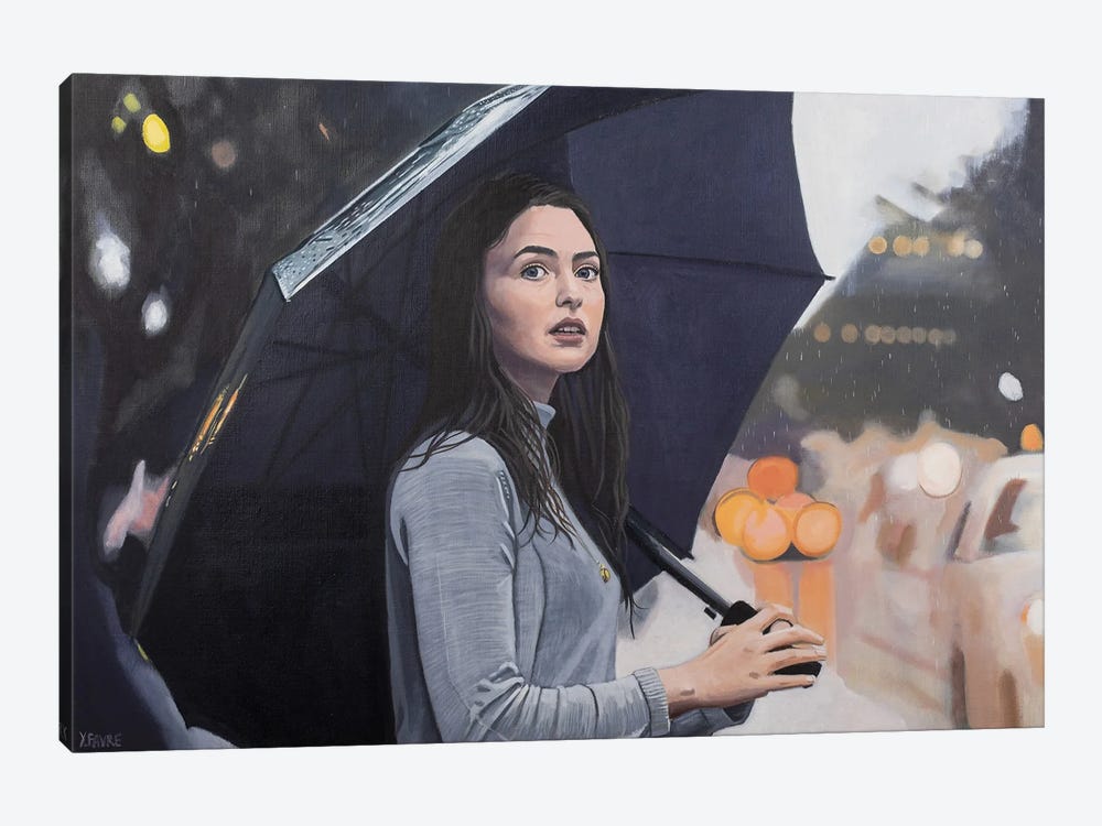 Rainy Days by Yvan Favre 1-piece Canvas Artwork
