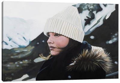 Winter Is Coming Canvas Art Print - Women's Coat & Jacket Art