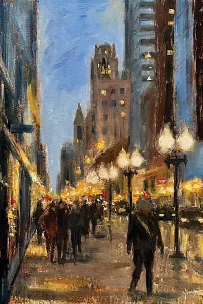 Yangzi Xu: Michigan Ave by Yangzi Xu