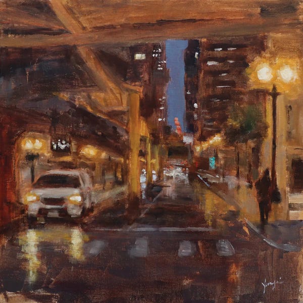 Yangzi Xu: Nightfall In The Loop by Yangzi Xu