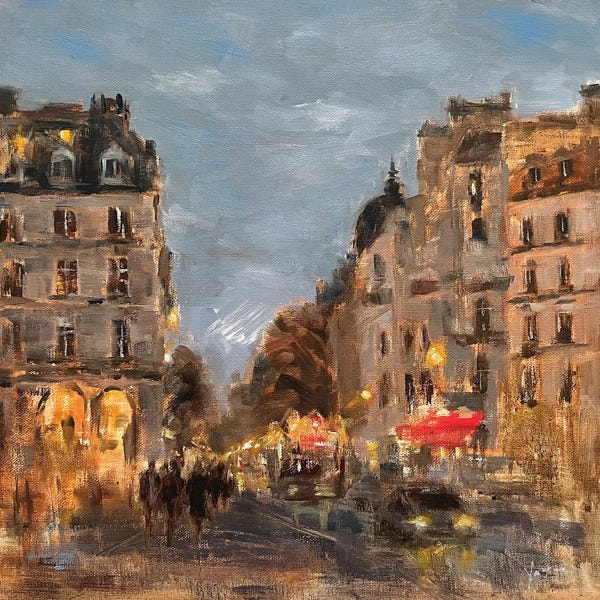 Yangzi Xu: Paris Glow by Yangzi Xu