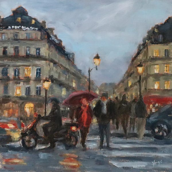 Yangzi Xu: Paris Crossing by Yangzi Xu