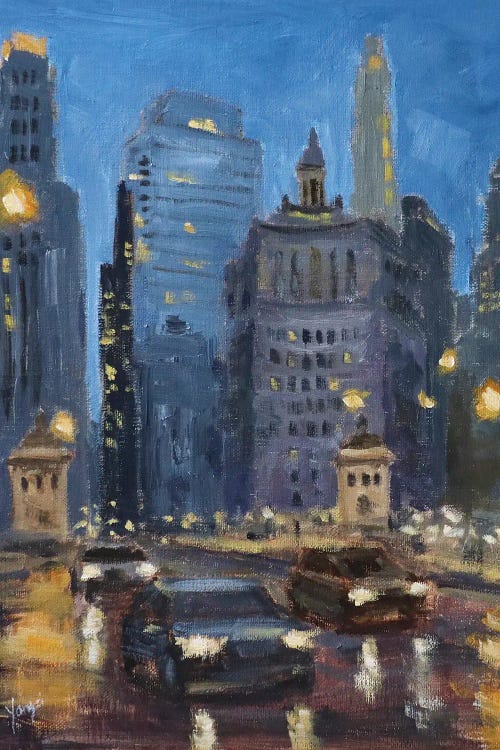 Chicago Blues by Yangzi Xu wall art