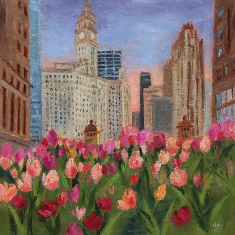 Blush Of Spring by Yangzi Xu wall art