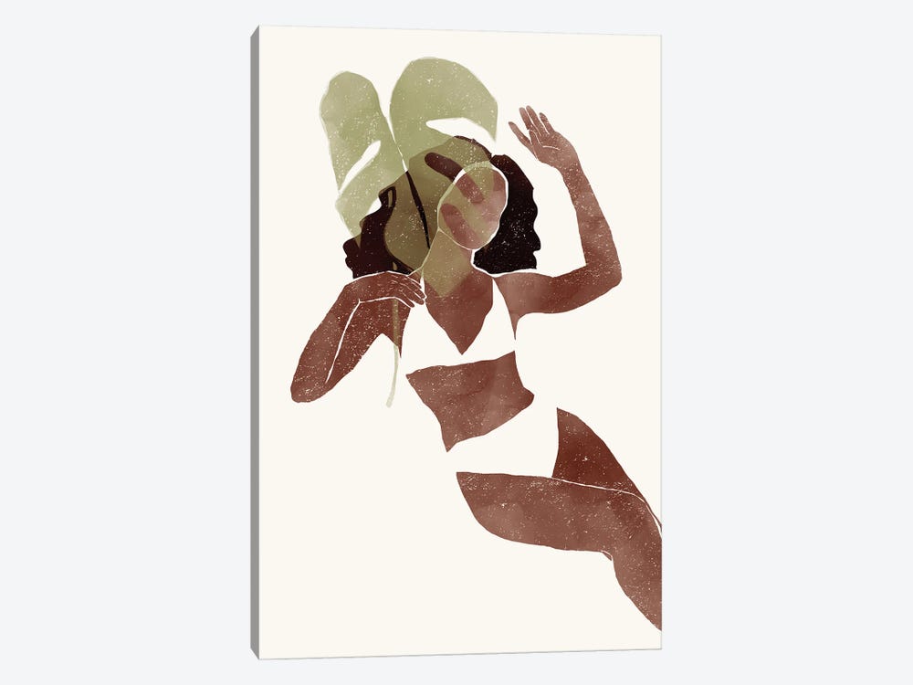 Swimsuit III by Yuyu Pont 1-piece Canvas Wall Art