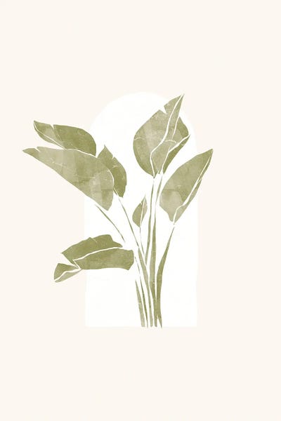 Tropical Window II by Yuyu Pont canvas print