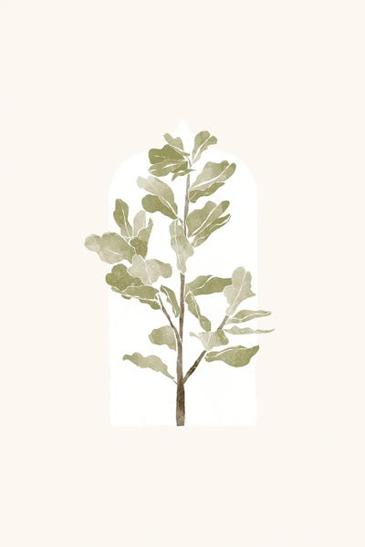 Tropical Window IV by Yuyu Pont canvas print