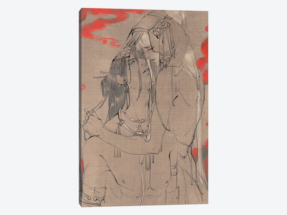 Lovers Gaze by Art of Yayu 1-piece Art Print