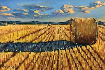 Landscape Study IX by Yue Zeng framed wall art