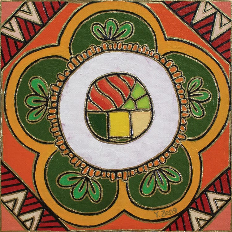 Sushi Dream S3E3 Oil by Yue Zeng wall art
