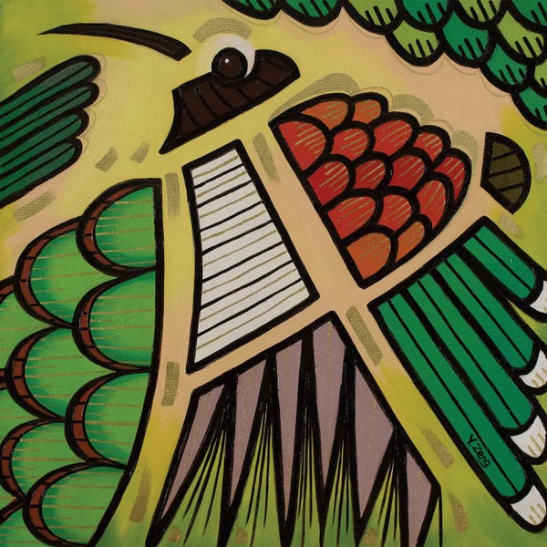 Hummingbirds: Backyard Birds Humming Bird Oil Painting by Yue Zeng