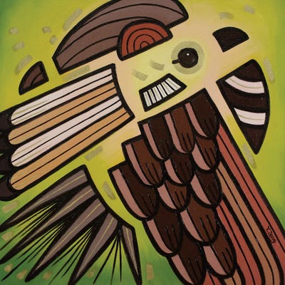 Backyard Birds House Sparrow by Yue Zeng art print