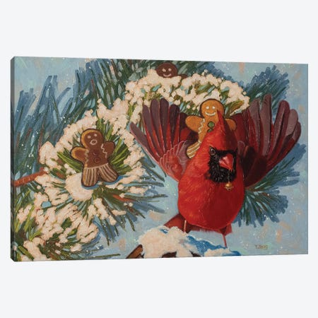 Cardinal Ride Canvas Print #YZG141} by Yue Zeng Canvas Print