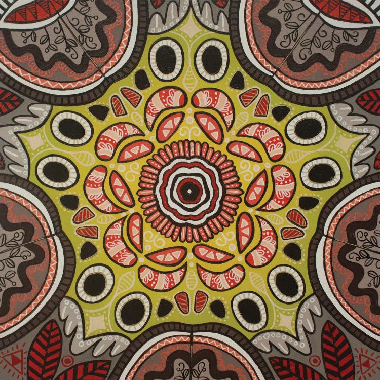 Moth Pattern Mandala