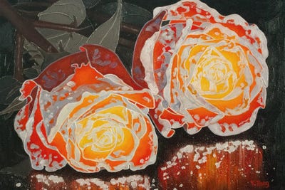 Ash Roses Fantasy by Yue Zeng canvas print