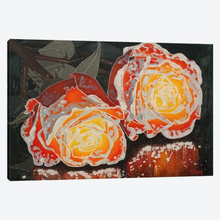 Ash Roses Fantasy Canvas Print #YZG159} by Yue Zeng Canvas Wall Art