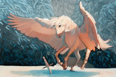 Pegasus Fantasy by Yue Zeng gallery poster