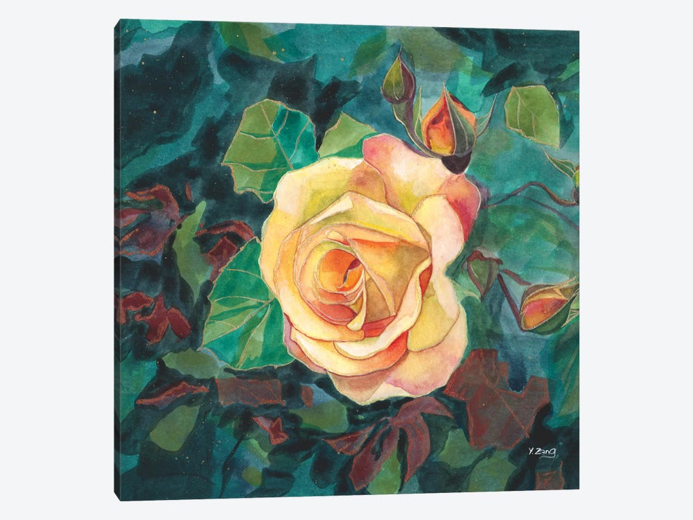 Yellow Roses by Yue Zeng 1-piece Art Print